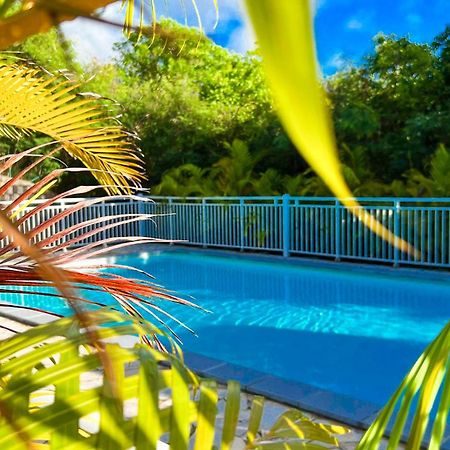 Magnifique Appartement Fleurs Caraibes - 6 Personnes En Residence Avec Piscine Privee - Sainte Anne Екстериор снимка