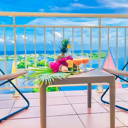 Magnifique Appartement Fleurs Caraibes - 6 Personnes En Residence Avec Piscine Privee - Sainte Anne Екстериор снимка
