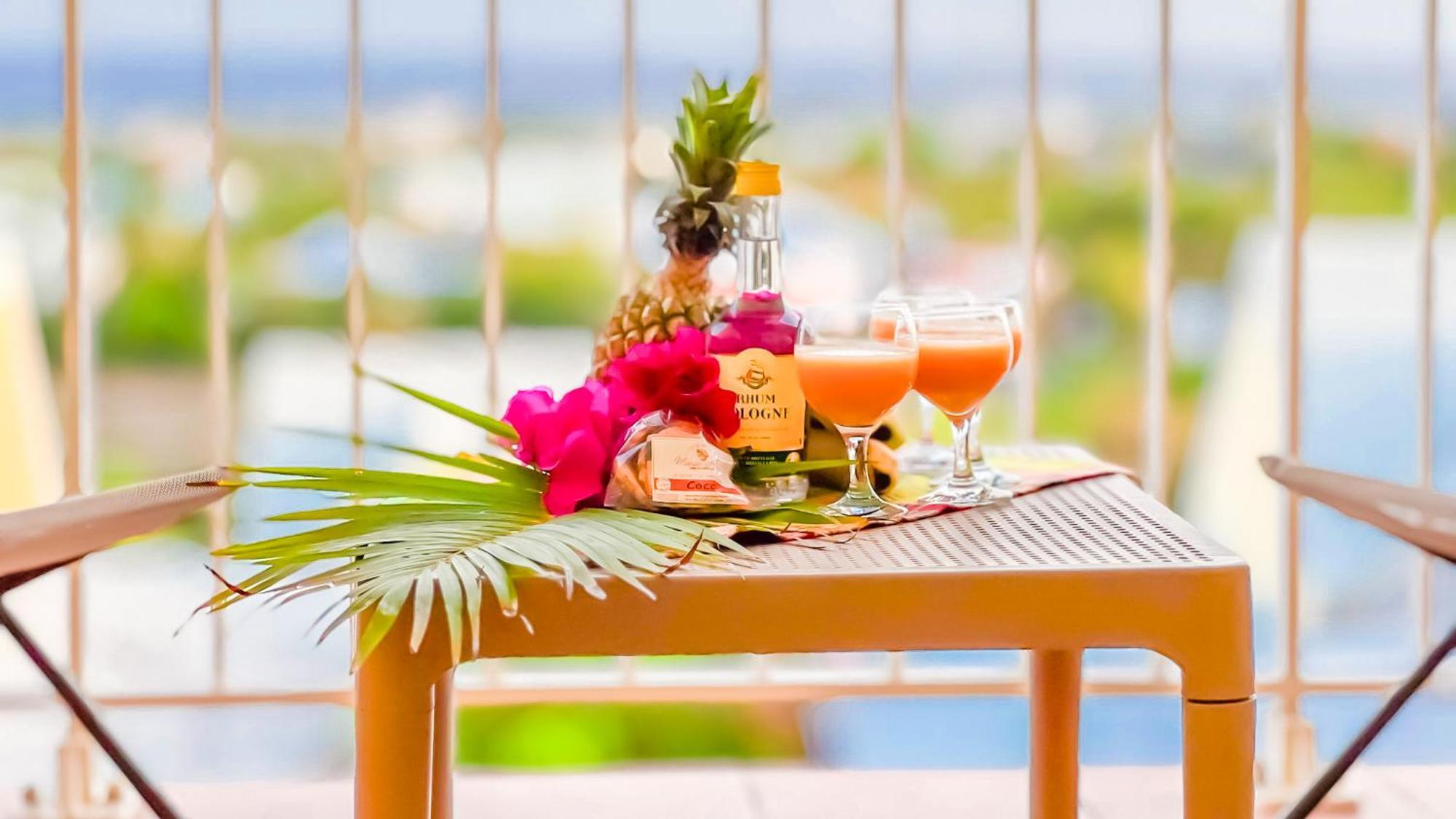 Magnifique Appartement Fleurs Caraibes - 6 Personnes En Residence Avec Piscine Privee - Sainte Anne Екстериор снимка