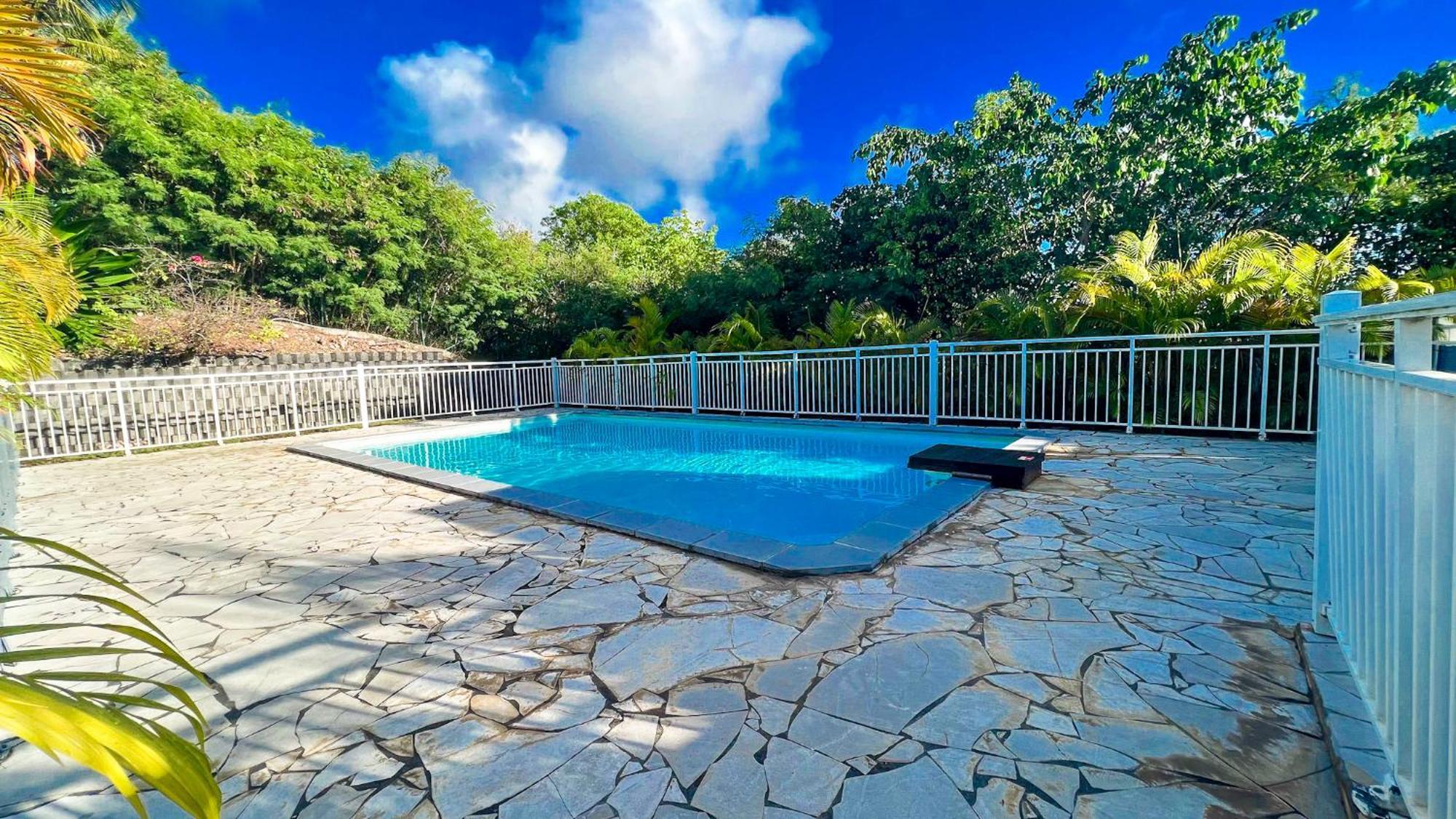 Magnifique Appartement Fleurs Caraibes - 6 Personnes En Residence Avec Piscine Privee - Sainte Anne Екстериор снимка