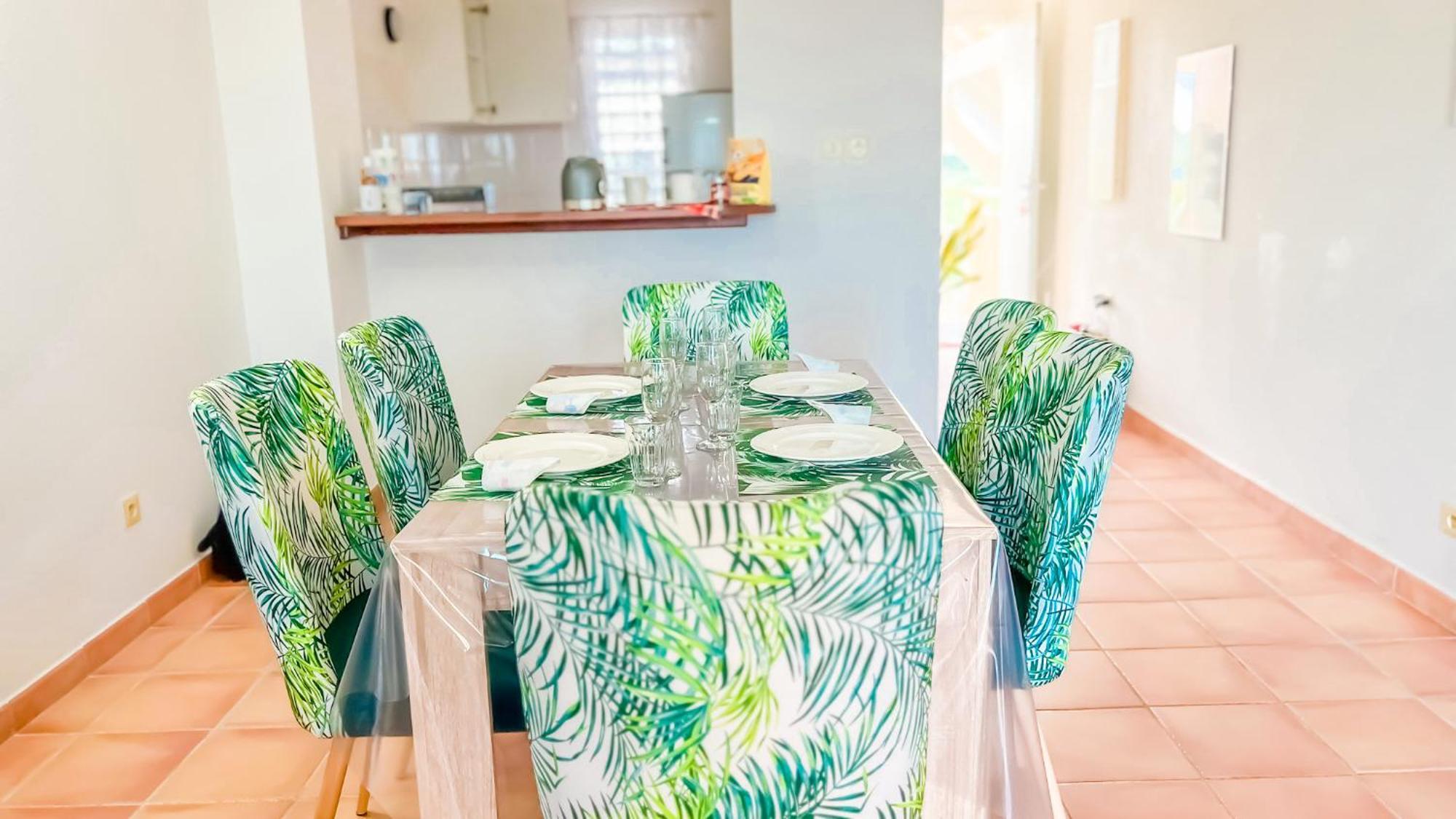 Magnifique Appartement Fleurs Caraibes - 6 Personnes En Residence Avec Piscine Privee - Sainte Anne Екстериор снимка